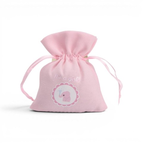 SACCHETTO ELEFANTINO ROSA